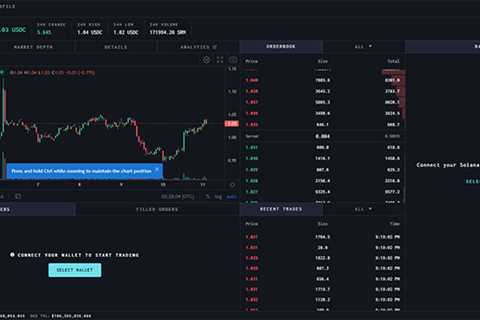 New Serum powered DEX for Solana from Vybe Network launches