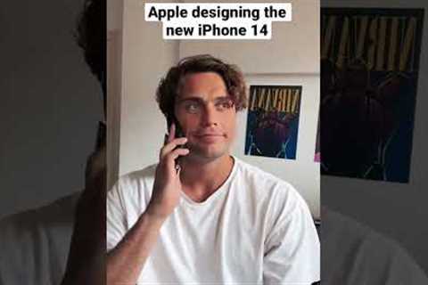 Apple designing the new iPhone 14 #iphone14 #apple #android #tech