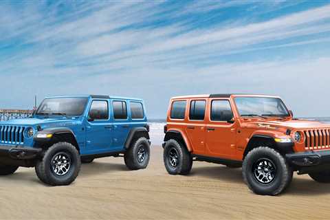 Winter Blues? These Special-Edition Jeep Wranglers Will Make Ya Feel Just Beachy