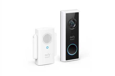 eufy Video Doorbell 1080p (Battery-Powered) White for $119