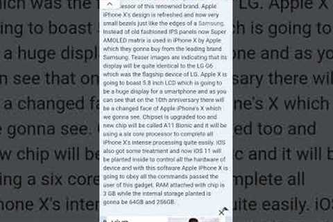 Apple iPhone X | Apple iPhone x Unboxing 2022