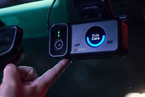 Bosch RideCare Dashcam Gives Uber and Lyft Drivers Instant In-Car Replay and a Helpline