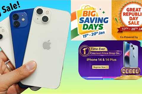 All iPhones Price in Amazon & Flipkart Republic Day Sale😍🔥 | iPhones Price Drop (HINDI)