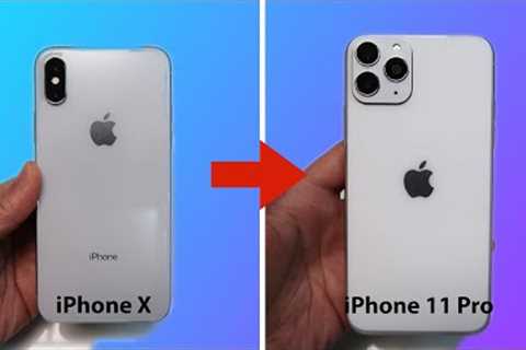 How To Turn iPhone X into an iPhone 11 Pro | Also Works For iPhone XS/XR/11/11 Pro Max