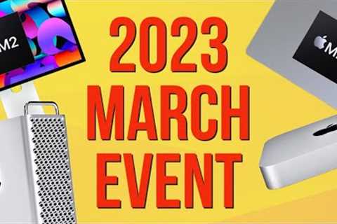 NEW M2 Mac mini & Mac Pro March Event Rumors!
