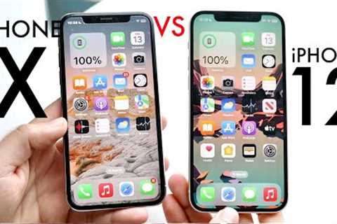 iPhone 12 Vs iPhone X In 2023! (Comparison) (Review)