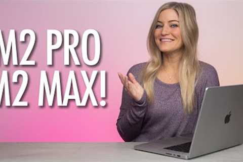 Everything new with Apple! M2 Pro and M2 Pro Max, MacBook and HomePod!