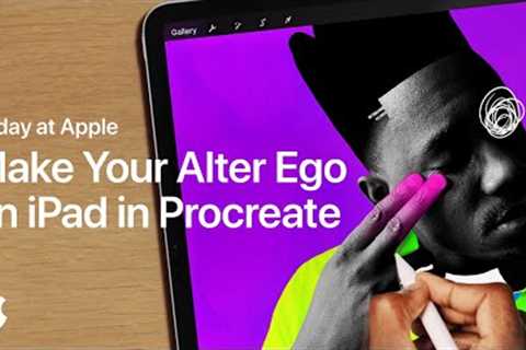 How to Make Your Alter Ego on iPad in Procreate with Temi Coker | Apple