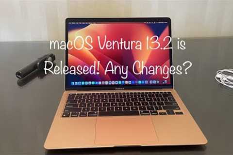 macOS Ventura 13.2 is Released! Any Changes?