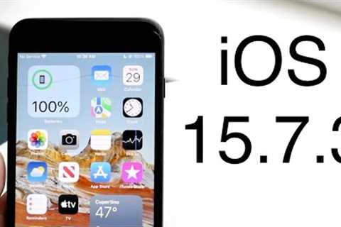 iOS 15.7.3 On iPhone 7+! (Review)