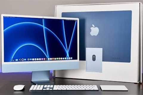 Apple iMac 24 Unboxing & Review in 2022