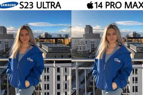 Samsung Galaxy S23 Ultra vs iPhone 14 Pro Max Camera Test