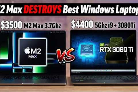 2023 16 MacBook Pro vs BEAST PC Laptop.. (I Didn''t Expect This!)