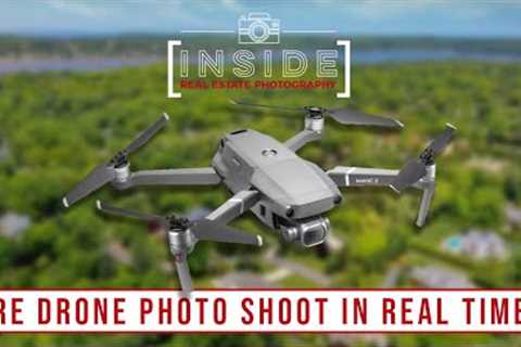 Real Estate Drone Photo Shoot in Real Time