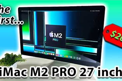 MAKE YOUR OWN iMac M2 PRO 27 inch for $200!!