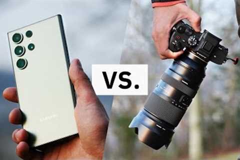 Samsung Galaxy S23 Ultra vs. $5,000 Pro Camera