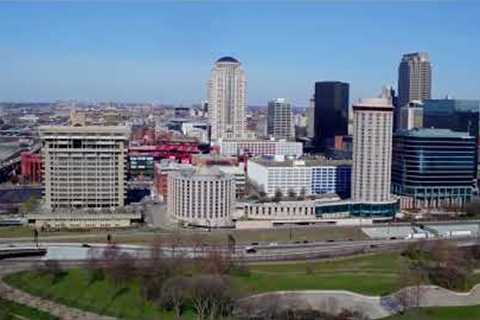 St Louis Aerial Drone Photography and Video for Pointe 400 Downtown STL