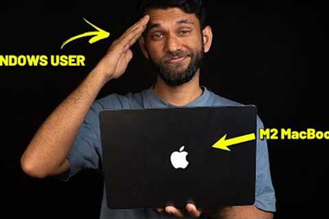 Windows User Tries MacBook M2 For the First Time!