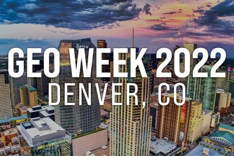 Geo Week 2022 Denver with Indiana Drones (LIVE STREAM)