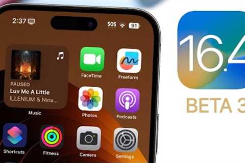 iOS 16.4 Beta 3 Released - What’s New?