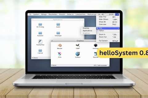 Latest MacOS LOOK Alike helloSystem - An OS That Looks Like Apple macOS