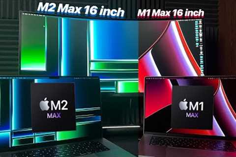 M2 Max MacBook Pro vs M1 Max MacBook Pro! Old but Gold!
