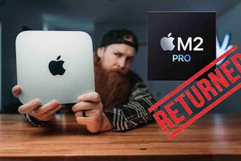 I Returned The Mac Mini M2 Pro