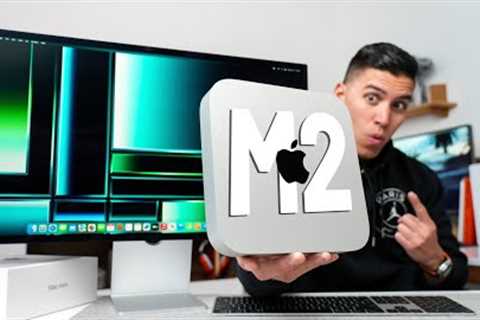 M2 Mac Mini UNBOXING and SETUP!
