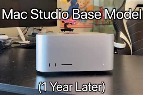 Mac Studio Base Model (1 Year Later)