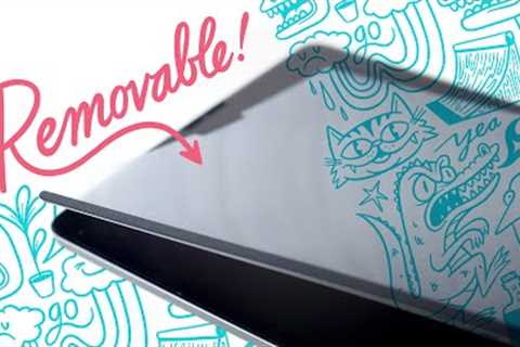 Professional Illustrator Tries Removable iPad Screen Protector