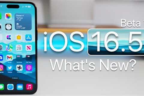 iOS 16.5 Beta 1 is Out! - What''s New?