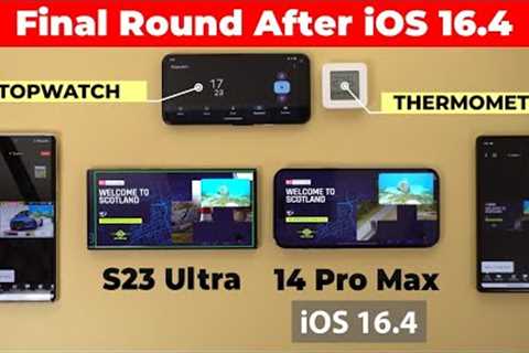 iPhone 14 Pro Max vs S23 Ultra - Speed, Battery & Thermal Test (Final Round After iOS 16.4)