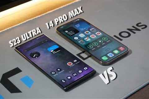 Samsung Galaxy S23 Ultra VS iPhone 14 Pro Max: The Flagship Battle!