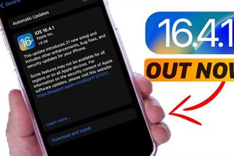iOS 16.4.1 Released - Why You NEED To Update NOW!!!