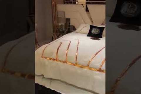 luxury bedroom design😘 #dreamhouse #ytshort #youtubeshorts #viral_video #dream #viralvideo