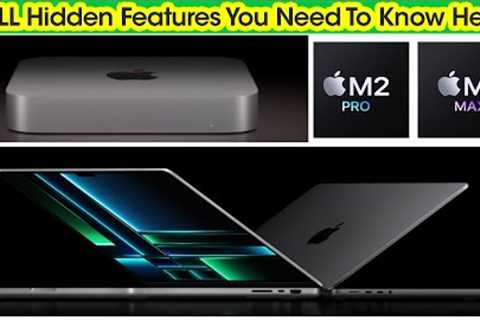 Introducing new MacBook Pro M2/Max and Mac mini | Apple