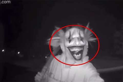 30 Most Disturbing Things Caught On Doorbell Camera Part 10