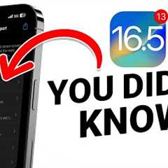 iOS 16.5 - What You Might Not Know!