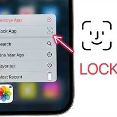 How to LOCK APPS on iPhone! (with Face ID & Passcode)