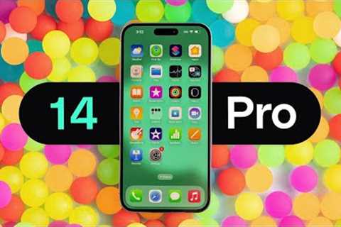 iPhone 14 Pro: early adopter island