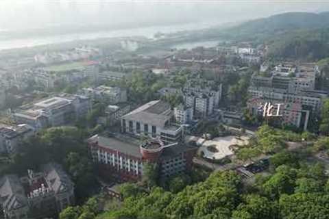 Hunan Normal University，China，Aerial photography