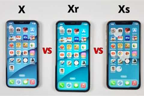 iPhone X Vs iPhone Xr Vs iPhone Xs SPEED TEST in 2023 - iOS 16.4.1 SPEED TEST