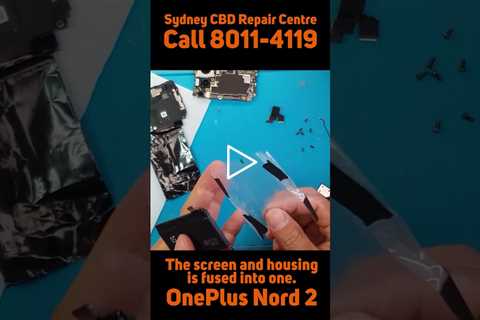Cool looking replacement display [ONEPLUS NORD 2] | Sydney CBD Repair Centre #shorts