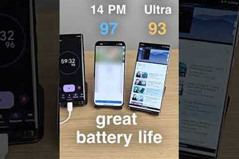 Galaxy S23 ULTRA vs iPhone 14 PRO MAX Battery Test - Which One Lasts Longer?