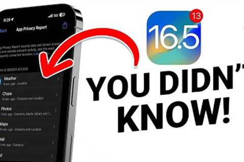 iOS 16.5 - What You Might Not Know!