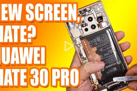 TOO MANY PARTS! Huawei Mate 30 Pro Screen Replacement | Sydney CBD Repair Centre