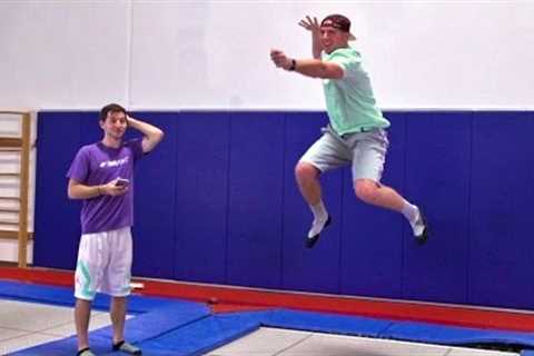 Trampoline Charades Battle | Dude Perfect