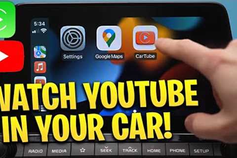 How to watch YouTube in ANY Car 🚗Apple CarPlay iOS 16 - NO JAILBREAK REQUIRED - CarTube