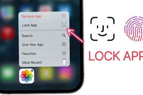 How to LOCK APPS on iPhone! (with Face ID & Passcode)