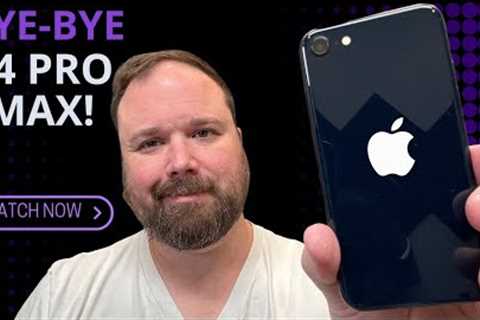 iPhone SE 2022: I''m Glad I Left iPhone 14 Pro Max!